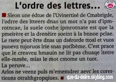vive l'orthographe moi je di!!!!!lol!!!!!!!!!!